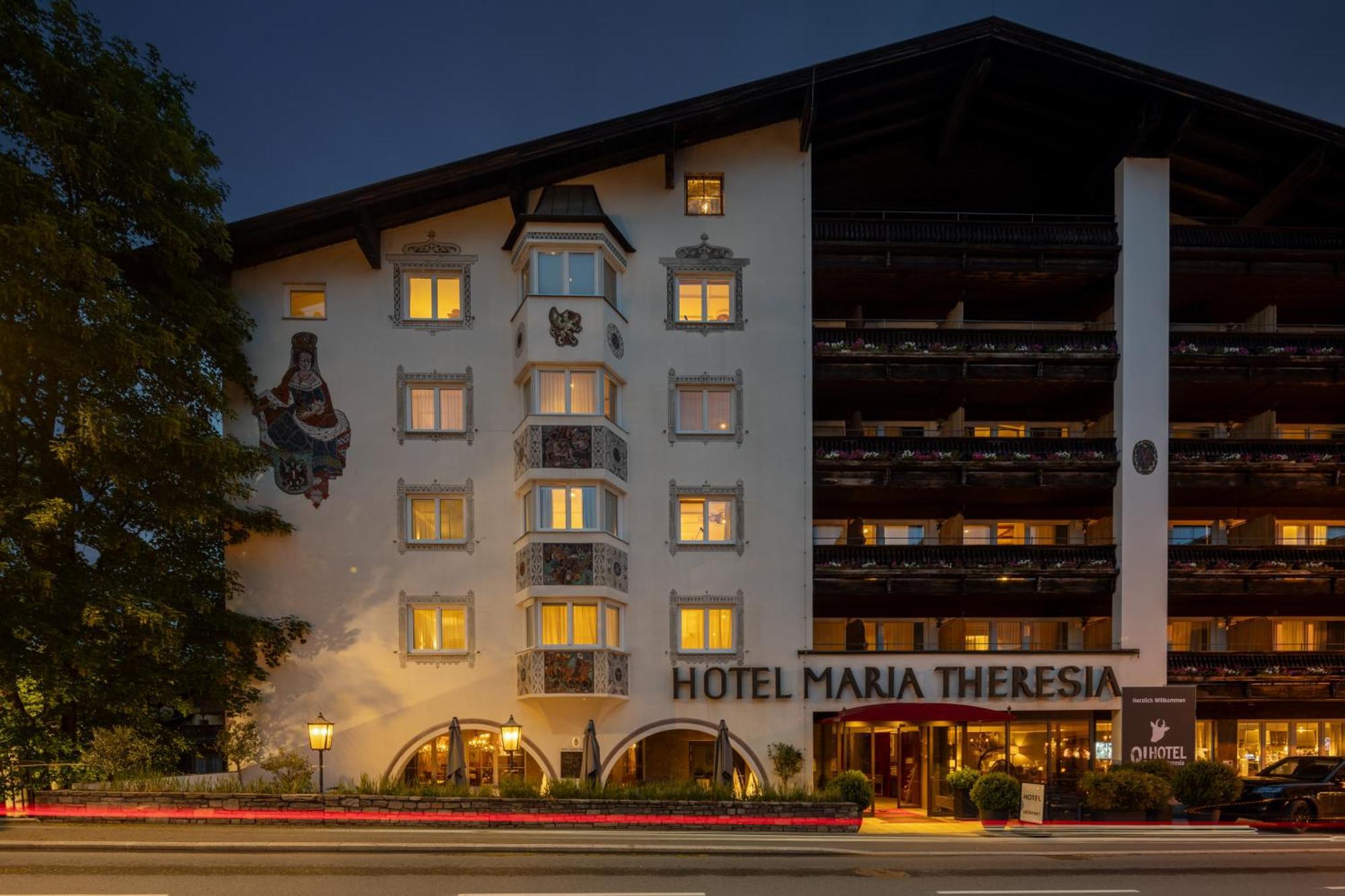 Q! Hotel Maria Theresia Kitzbühel Exterior foto